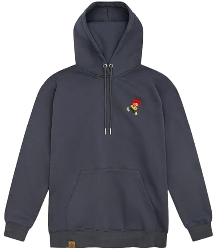 Bavarian Caps Hoodie Grantig by Nature graublau - M