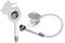 BSSTORE DOCCIA ORIZZONTALE CON TUBO 2,5 MT E NICCHIA BIANCA PER BARCA, GOMMONE. CAMPER.