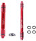 Fymlok Sgancio Rapido Bici,Mozzo Bici Posteriore 15 Millimetri Bike a 9 mm e da 12 a 9mm ASSE Passante Quick Release Adapter Spiedo Hub