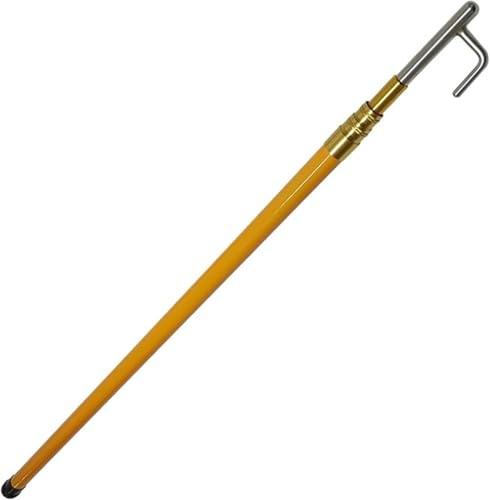 Extension Pole Hook Heads for Ship, Yacht 4m 5m 6m 8m Extra Long - Telescopic Boat Hook Pole - Lightweight Dock Poles for Boat Docking with Stainless Steel Hook