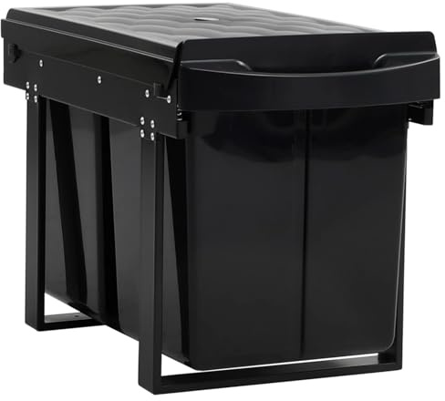 Gecheer Kitchen Cupboard Pull-out Dustbin Soft-Close 48 L cupboard Model51181