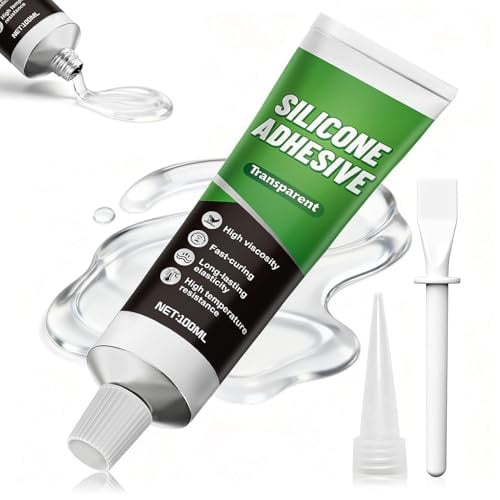 Silicone Trasparente, Elasticità, Impermeabile, Adesivo Multifunzionale
