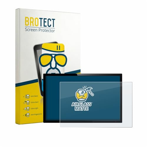 BROTECT 15.3 Entspiegelungs Schutzglas für Touch-Panel PCs mit 15,3 Zoll (329 x 205.6 mm, 16:10) Schutzfolie Matt [Extrem Kratzfest ]