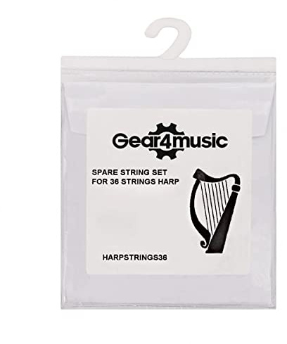 36 String Harp String Set by Gear4music