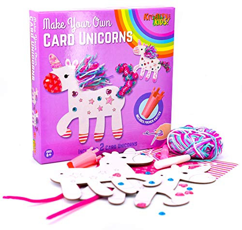 Kreative Kids Make Your Own 2Pc Card Unicorns