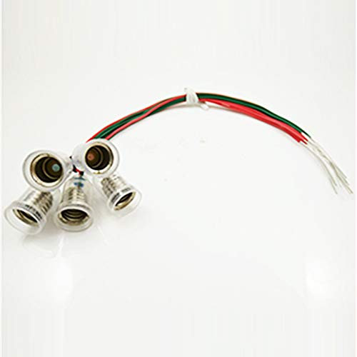 Lot de 10 douilles à vis E10