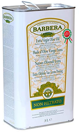 Olio Extra Vergine di Oliva Barbera Non Filtrato 3lt