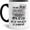 Spruch Tasse für den Mann Ich hab Nicht gefurzt/Witzig/Geschenk-Idee unter Freunden oder Kumpels/Männer-Tag/Innen & Henkel Schwarz