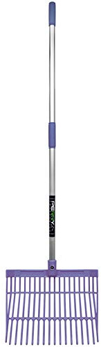 Perry Equestrian 7130-0000PU No. 7130 Fourchette à litière et copeaux Violet