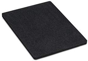 aidB Schaumstoff Konturschnitt PE684 Schwarz 358 x 258 x 13 mm, zur Kombination mit aidB Eurobox NextGen Portable (400 x 300 x 120 mm) und aidB Einsatzkästen