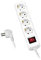 Alyco - Regleta de 4 Enchufes con Interruptor, Cable de 3 m - 199444