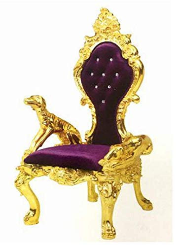 jvmoebel Thron Sessel Königlicher Polster Chesterfield Samt 1 Sitzer Antik Stil Stühle
