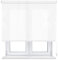 VIEWTEX Seitenzugrollo Lichtdurchlässig L2000 Weiss 220 X 250 cm 5 Jahre Garantie