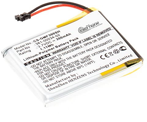 cellePhone Akku Li-Polymer kompatibel mit Garmin Fenix 3 - Fenix 3 HR (Ersatz für 361-00034-02)
