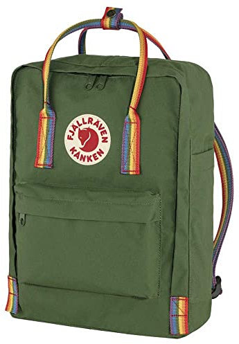 Fjallraven 23620 Kånken Rainbow Sports backpack Unisex Spruce Green-Rainbow Pattern Taglia Unica, Einheitsgröße