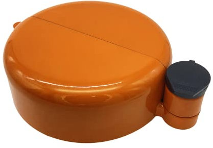 X-AVION LKW Lock-On Verriegelung Tankdeckel T-Block Kraftstoff-Diebstahlsicherung Ø 80mm Schutzkappe mit Schlüssel