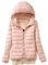 Doudoune Legere Femme Doudoune Légère Femme Hiver Veste Doudoune Capuche Fine Ultralight Femme Grande Taille Veste Matelassée Puffer Jacket Femme Blouson Doudoune Duvet Plume Oversize Femme Rose L