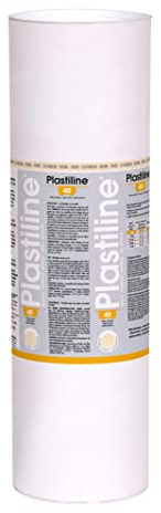 Jacques Herbin 10140T - Packung Modelliermasse Plastiline für den Modellbau, 10 kg, zum modelieren, HG40, sehr weich, 1 Pack, Elfenbein