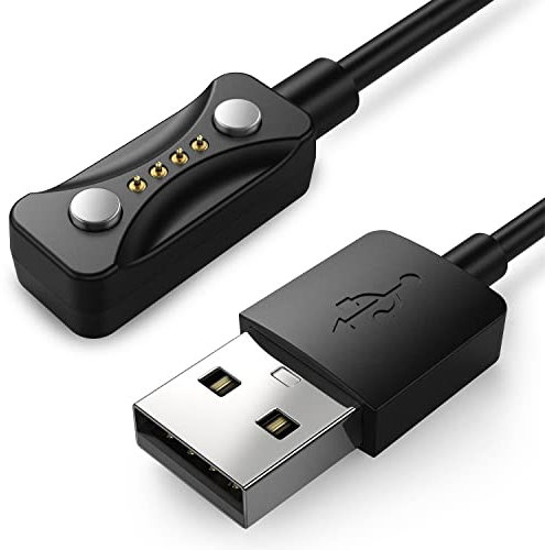 TUSITA Magnetisches Ladegerät Ladekabel Kompatibel mit Polar Pacer,Pacer Pro,Ignite 3,Grit X2 Pro,Vantage V3, Vantage M3 Smartwatch - 1M,USB-A