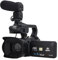 Garsent Videokamera-Camcorder, Vlog-Kamera für YouTube, 4K 30FPS 48MP 3-Zoll-IPS-Videorecorder mit 360-Grad-Rotationsbildschirm und Mikrofon, 18-facher Digitalzoom, mit Gegenlichtblende