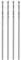 sourcing map 4pcs Solid Carbide Drill Bits 0.9mm C3/K10 Tungsten Carbide Precision Mini Micro Straight Shank Twist Drill Bit for Stainless Steel Metal Plastic Wood