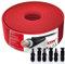 Câble solaire 10 mm² - 10 m - 10 mm² - Avec fiche solaire 65 A - Étanche IP67 - Rouge - Pour centrale électrique de balcon, panneau solaire, PV, sans halogène