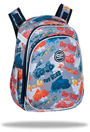 Coolpack F015671, Schulrucksack TURTLE OFFROAD, Multicolor, 40 x 29 x 14 cm