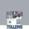 Tollens - Peinture extérieure fer 2 en 1 - Ultra Résistante - Protection antirouille - Laque Riche en Résine - Sans Sous-Couche - Entretien Facile - Brillant - Gris Fenêtre - 2L = 32m2