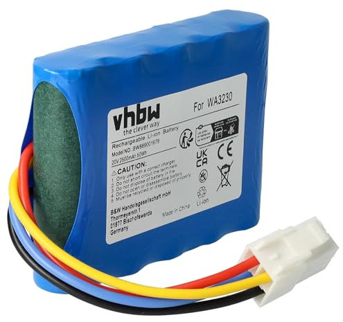 vhbw Batterie Compatible avec Ferrex 800m2 2021 Tondeuse 2500mAh, 20V, Li-ION
