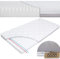 Manufaktura Materacy Baby Matratze 90x60, Gedächtnisschaum, Weiß, Optimale Härte für Kinder, 90x40 cm