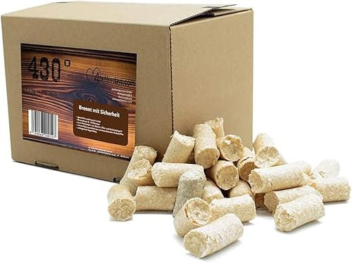 430 ° Öko Anzünder - ( 1,5kg, 3kg, 6kg, 10kg, 12kg ) - Extra lange Brenndauer durch Wachs - Unbegrenzt haltbar - aus Österreich - Kaminanzünder, Ofenanzünder, Grillanzünder - 1,5 kg - 150 Stk.