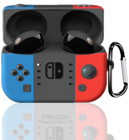 Sony WF-1000XM5 Case Cover, Soft Silicone Protective Case Skin for Sony WF-1000XM5, Shockproof, Sony WF-1000XM5Earbuds Case, Wireless Charging