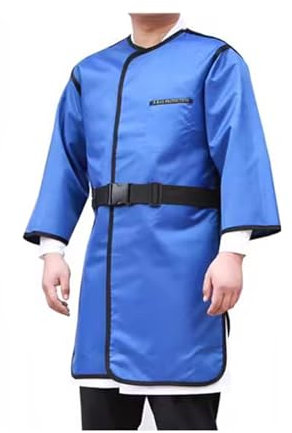 JCWGLY Bleischürze Röntgenschutz-Bleischürze, Strahlenschutzweste Für Radiologie, Zahnheilkunde, Bleianzug, Weich Und Bequem (Color : 0.5mmpb, Size : 100x60cm)