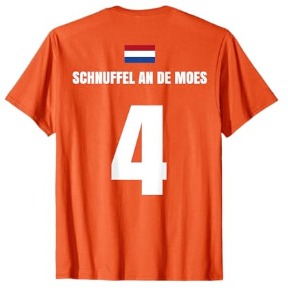 Schnuffel an de Moes Holland Niederlande Sauf Trikot Herren T-Shirt