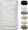 Shecret 2 Paires de Lacets Chaussures Plats, Lacets Remplacement de 20mm de Large Pour Chaussures de Sport, Chaussures de Course et aux Bottes (Blanc, 120 cm - 2 Paires)