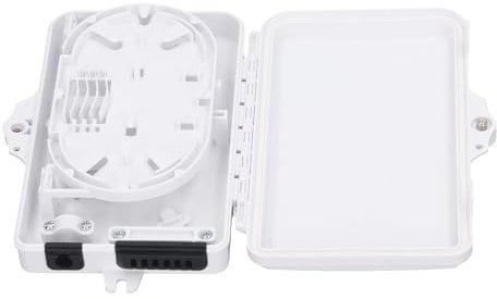 6-Port FTTH Glasfaser-Verteilerkasten, Wasserdicht, ABS-Material, für Innen- und Außenbereich