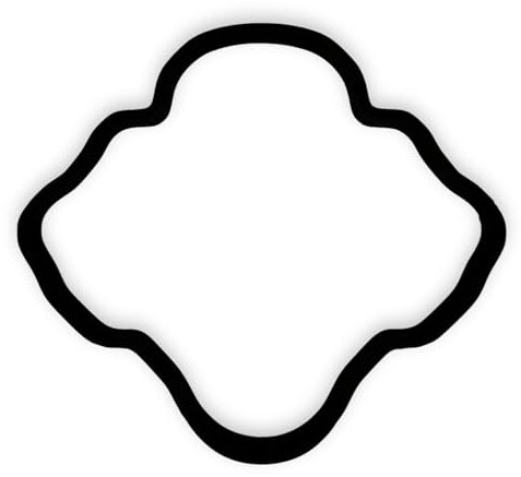 Ausstechform mit Clowngesicht, leicht zu schieben, 11,4 cm