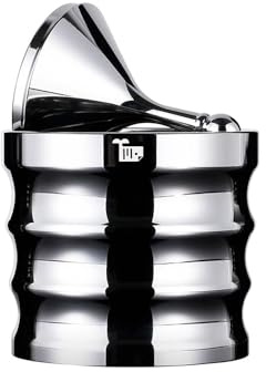 CafeSing COD Espresso Powder Container, All Stainless Steel, Manual Shaker, Coffee Dosing Receiver, Fits 58mm Portafilter Basket