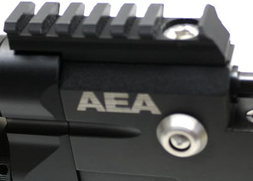 3DSR Vordere Picatinny Adapterschiene für das AEA HPMAX MK2 Luftgewehr - Weaver Dovetail Adapter (Schwarz)