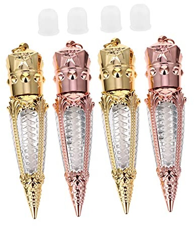 minkissy Pcs Unique Lip Glaze Hollow Tube Set Lip Tints Balm Bulk Containers for Diy