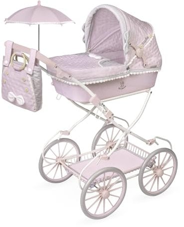 Puppenwagen Sophie faltbar mit Sonnenschirm von DeCuevas 81075