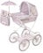 Puppenwagen Sophie faltbar mit Sonnenschirm von DeCuevas 81075