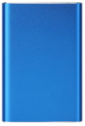Kznifmk Kit Hard Disk Portatile di Archiviazione USB 3.0 Ad Alta Velocità 2,5 Pollici 160 GB per Computer Portatile Desktop Blu