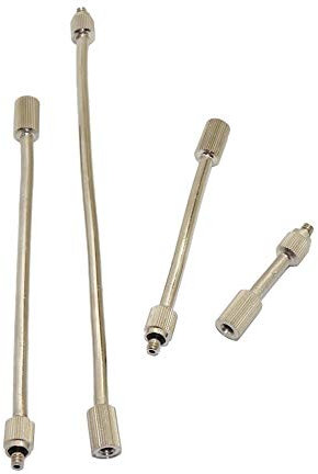 extensión noble flexible Boquilla de nebulización de 5 cm/10 cm/14,5 cm/19 cm, barra de extensión flexible, soporte de boquilla de atomización, conector de boquilla de nebulización for agricultura y j