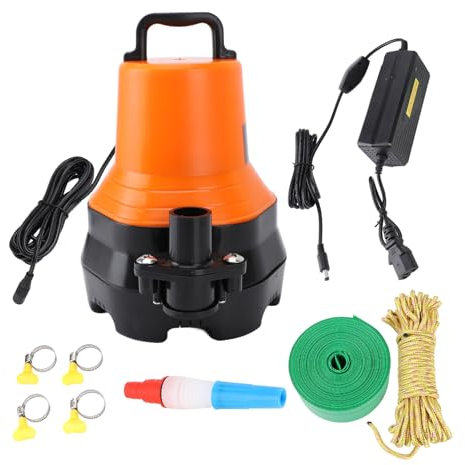 Bomba de agua sumergible Motor de ahorro sin escobillas Bomba de sumidero eléctrico de alto rendimiento para riego de bañera de hidromasaje y plástico de fuente