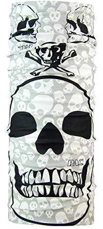 P.A.C. Original Multifunktionstuch - nahtloses Mikrofaser Schlauchtuch, Halstuch, Schal, Kopftuch, Unisex, 10 Anwendungsmöglichkeiten