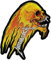 Metallica Aufnäher mit Flaming-Totenkopf-Logo, offizielles Webdesign, Einheitsgröße