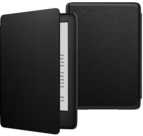 MoKo Case Fits 6 Kindle (10th Generation, 2019 Release), Thinnest Protective Shell Cover with Auto Wake/Sleep Function,Not Fit Kindle Paperwhite - Black