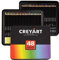 Colored Pencils Set of 48 – Pre-Sharpened Nontoxic Art Supplies for Kids and Adults - Soft and Thick Oil Based Leads – 48 Colors in Tin Box - by Creyart
