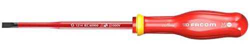 FACOM AT5.5X125TVE TOURNEVIS PROTWIST SLIM 1000 Volts isolé 1000 Volts pour vis à fente